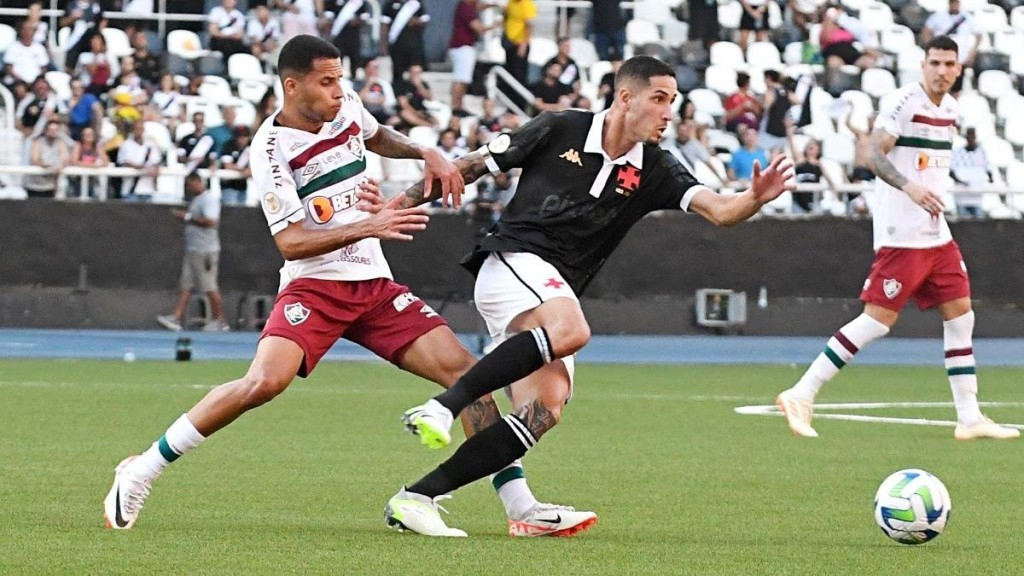 Vasco vence o Fluminense e respira na luta contra o rebaixamento no Brasileirão