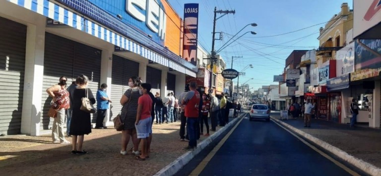 Procurador pede liminar contra abertura geral do comércio em Marília