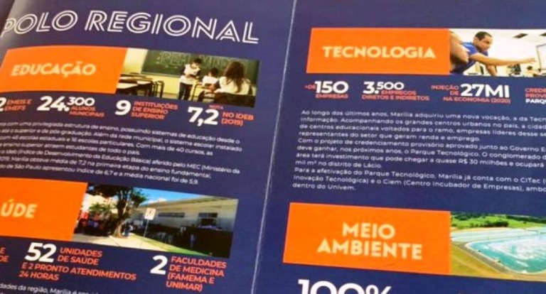 Marília terá estande para buscar negócios e investimentos em evento de Olímpia