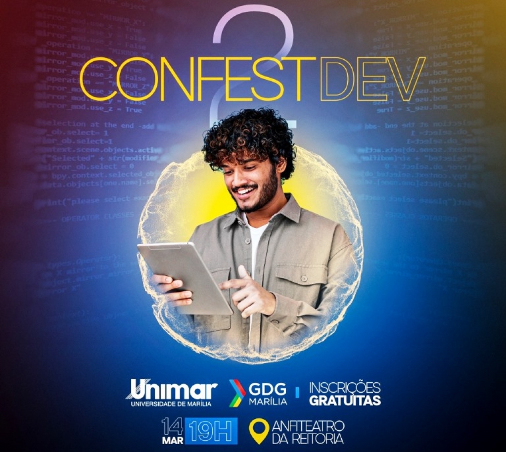 Unimar vai promover TI Confest Dev Google Marília