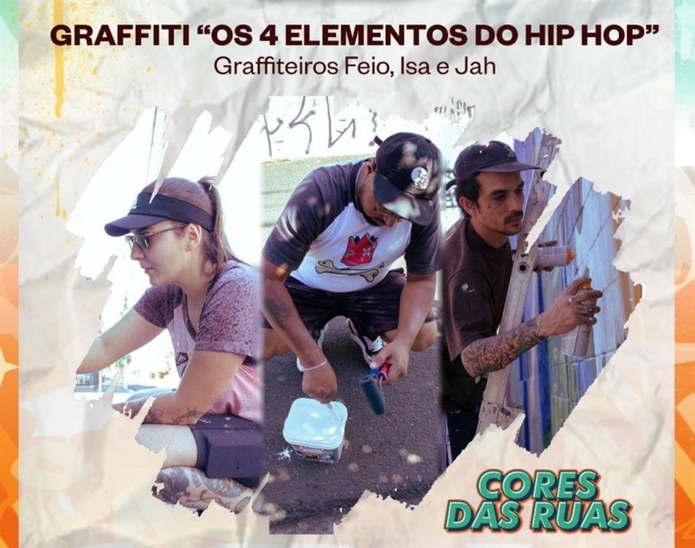 'Cores das ruas' une graffiti, música e arte urbana neste domingo