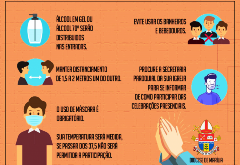 Diocese de Marília retoma missas neste sábado; veja horários e restrições