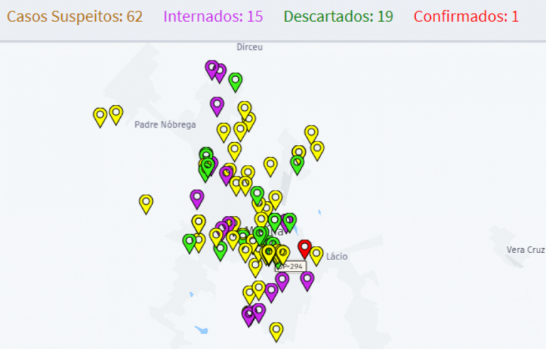 Marília tem 15 internados com suspeitas de coronavírus; três bebês
