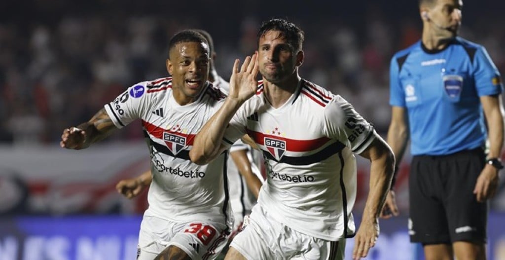 São Paulo vence San Lorenzo e avança para as quartas de final da Sul-Americana