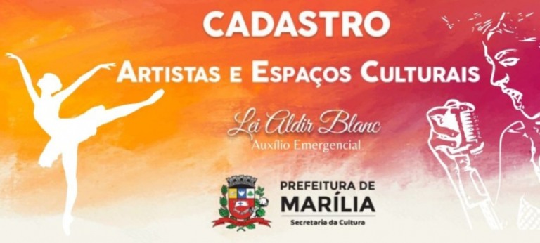 Cultura terá cadastro de artistas e espaços de artes para público de Marília