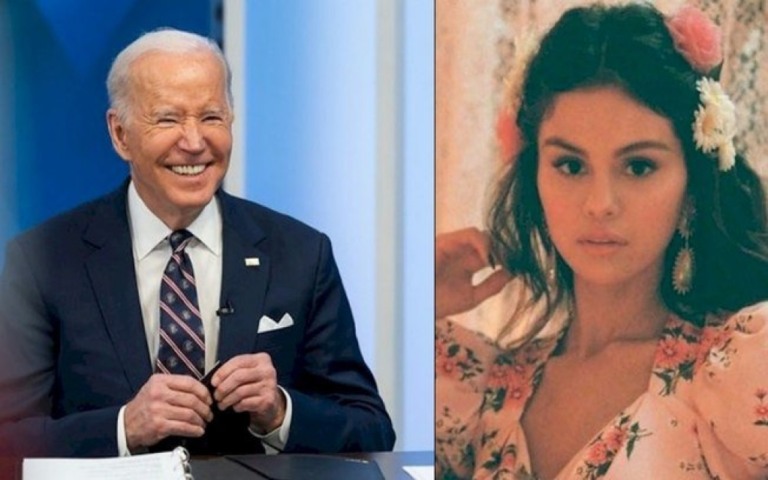 Selena Gomez é elogiada por Joe Biden na Casa Branca