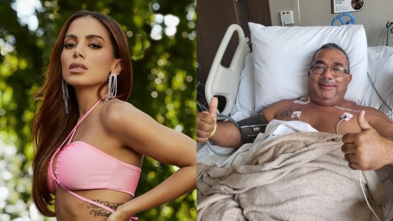 Anitta anuncia festa junina para comemorar recuperação do pai