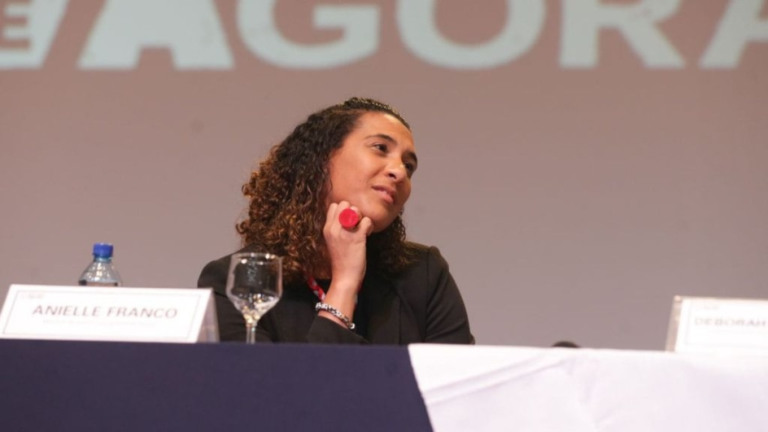 Valter Campanato/Agência Brasil Anielle Franco, irmã de Marielle Franco