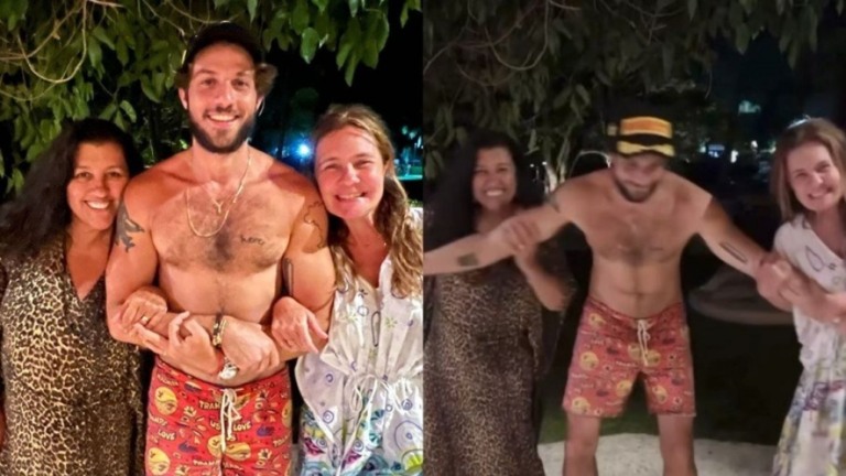 Regina Casé e Adriana Esteves brincam sobre "disputa" por Chay Suede