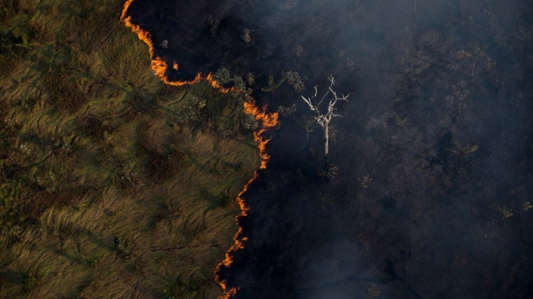 Focos de incêndio na região amazônica bate recorde de 2010, diz Inpe