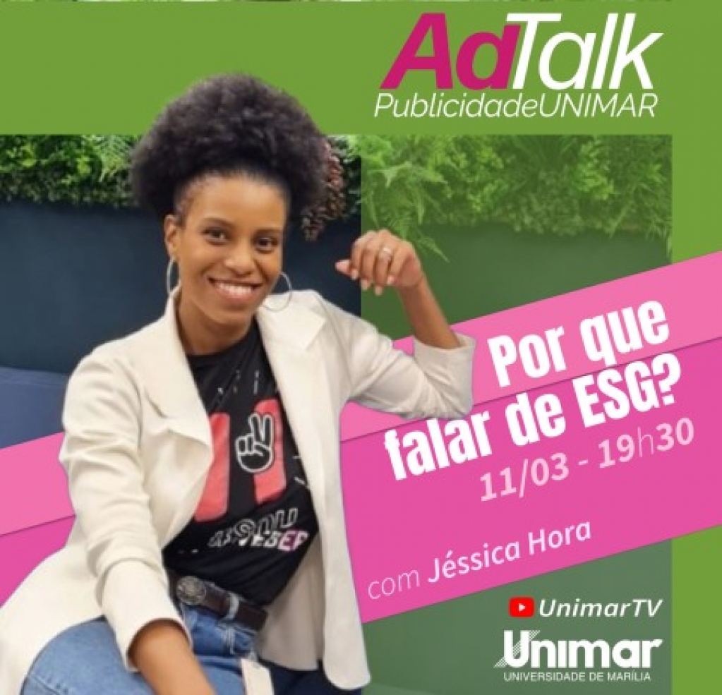 Adtalk Publicidade Unimar vai abordar nova prática corporativa conhecida como ESG