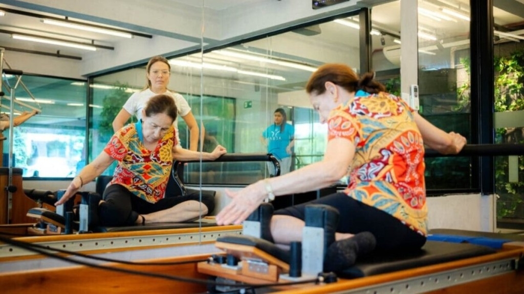 Ailane Silva Pilates de aparelho contribui para aumento da força, flexibilidade e equilÃbrio Ailane Silva Pilates de aparelho contribui para aumento da força, flexibilidade e equilÃbrio