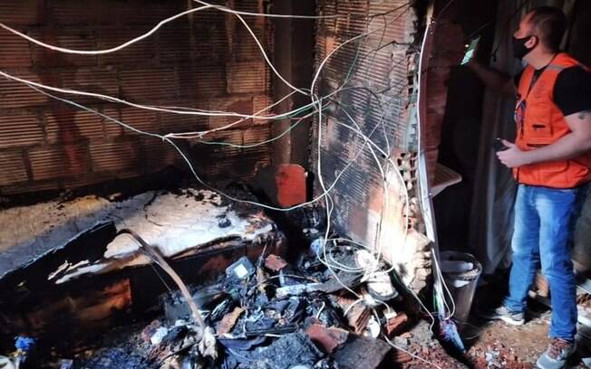 Incêndio em casa
