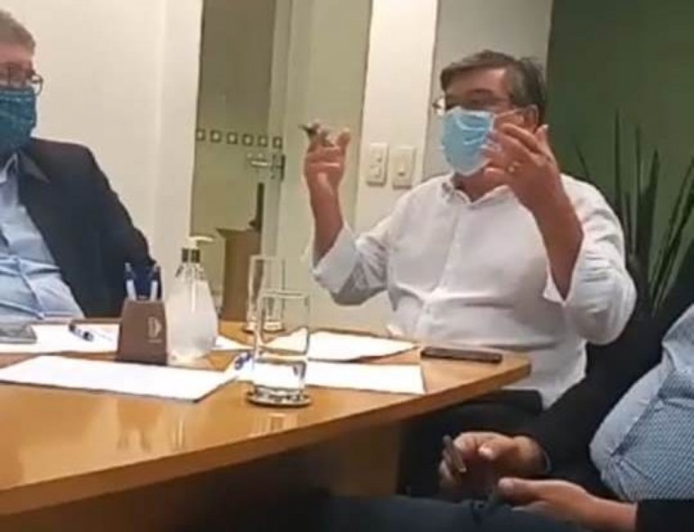 Comércio pede abertura e Daniel apoia: apanhando por meia dúzia de lojas fechadas