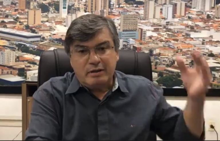 Daniel Alonso promete fiscalização e kits de alimentos em Marília – Reprodução