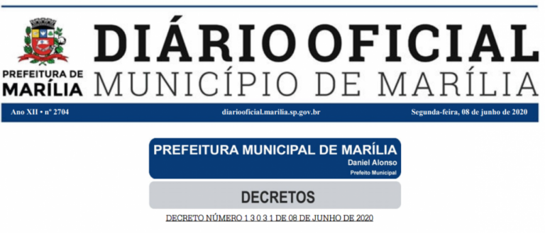 Marília publica regras do comércio e shoppings vão definir horários; veja decreto