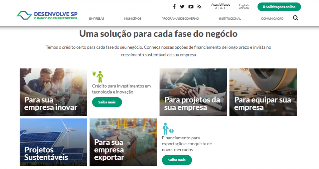 Estado reduz juros e amplia prazos e carência para empréstimos a empresas