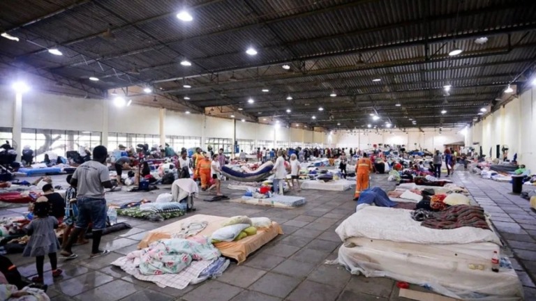 Agência Brasil RS: quase 80 mil pessoas estão em abrigos