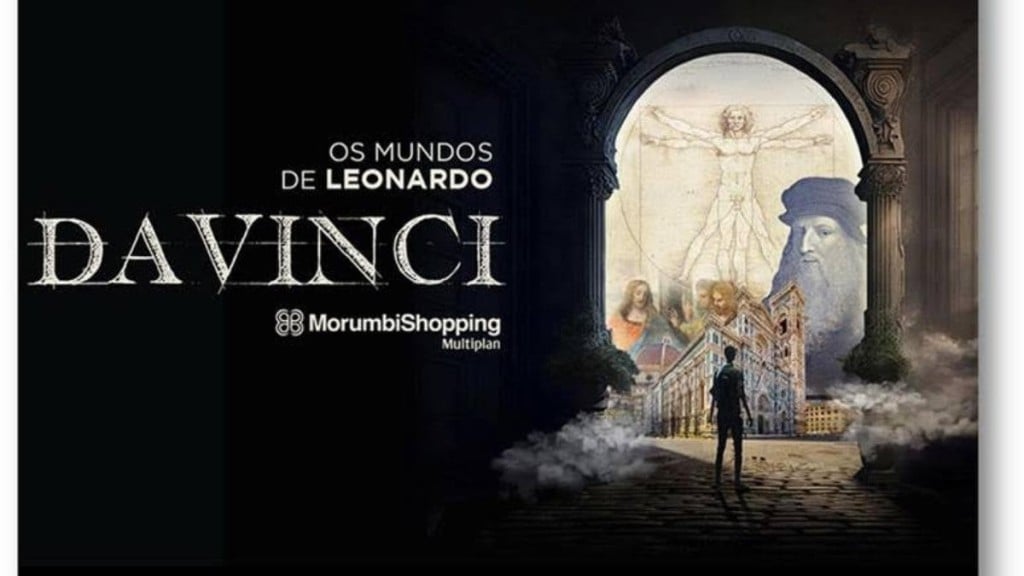 Divulgação “Os Mundos de Leonardo da Vinci” chega em São Paulo no dia 20 de julho