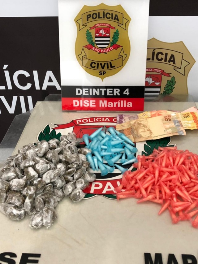 Operação em Marília combate tráfico por adolescentes e apreende dois jovens