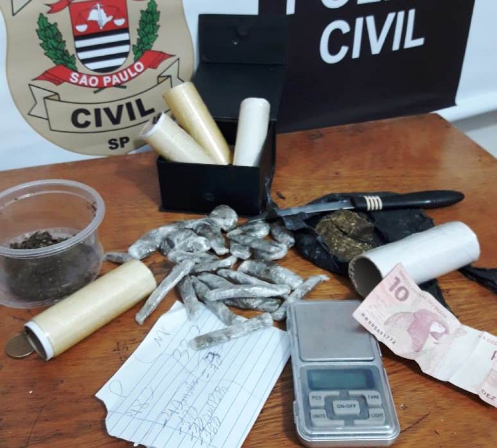 Dise apreende drogas e menor acusado de tráfico na zona norte de Marília