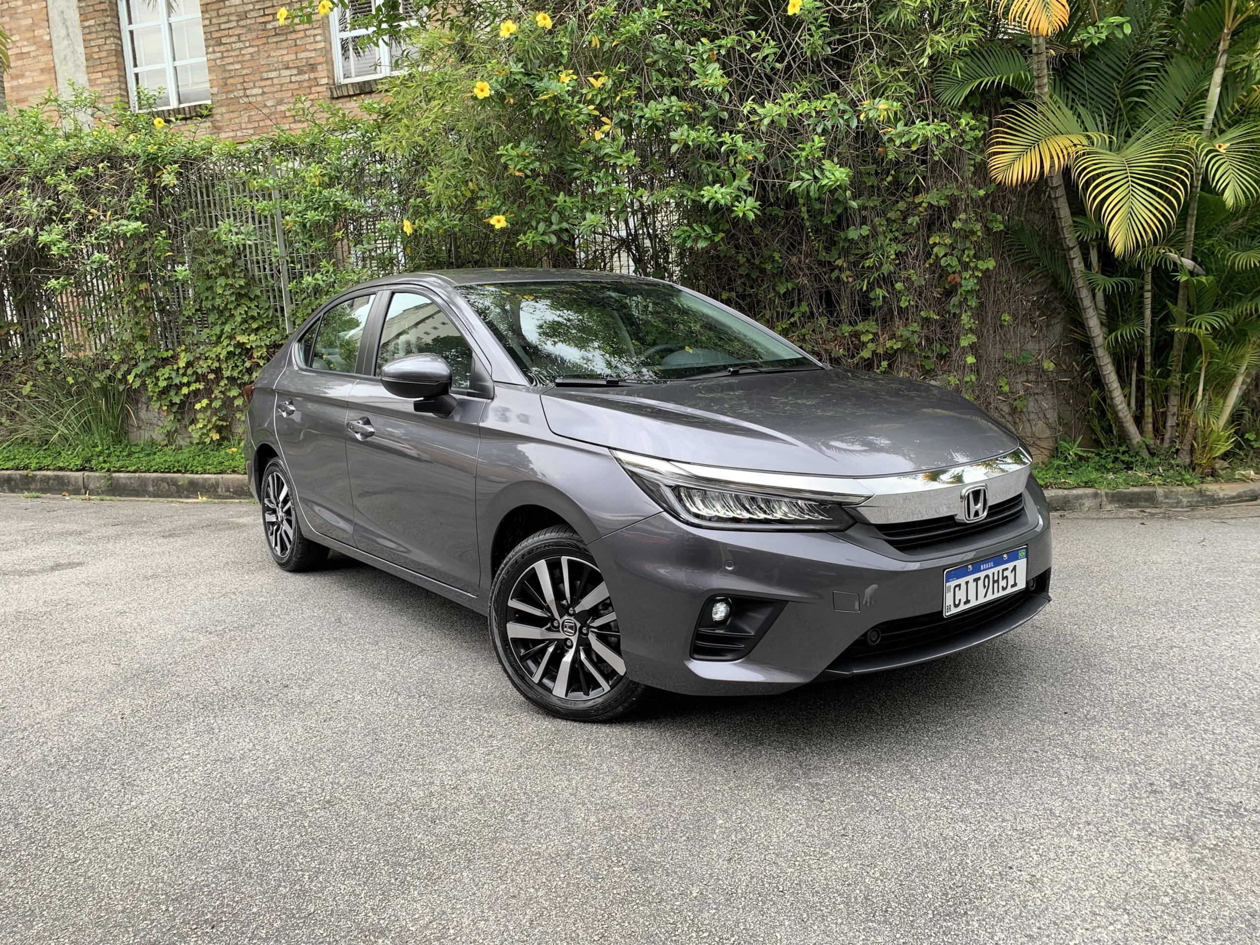 Honda City Touring ganha nova geração, trazendo muitas melhorias em relação ao modelo anterior. Foto: Guilherme Menezes/ iG Carros