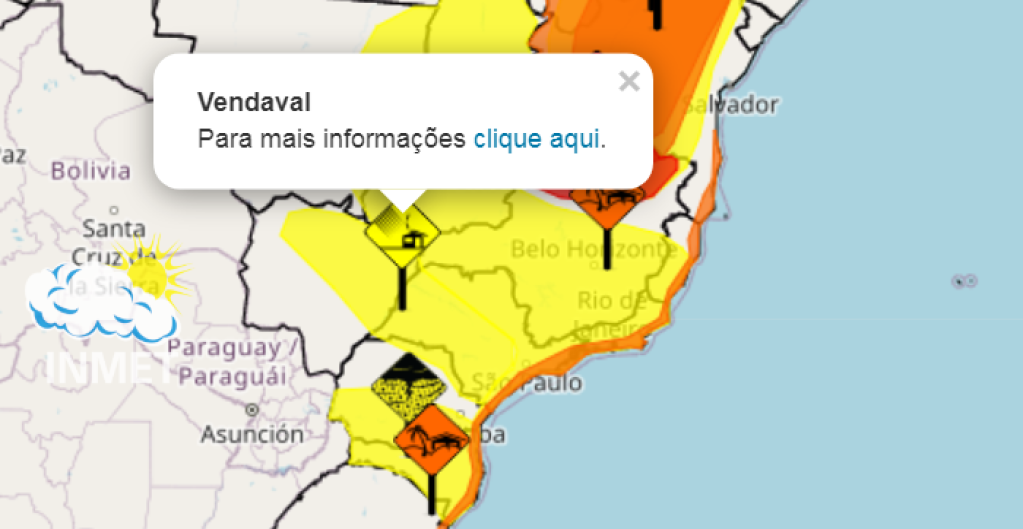 Alerta de ventos inclui região de Marília; máxima pode baixar de 30º após 12 dias