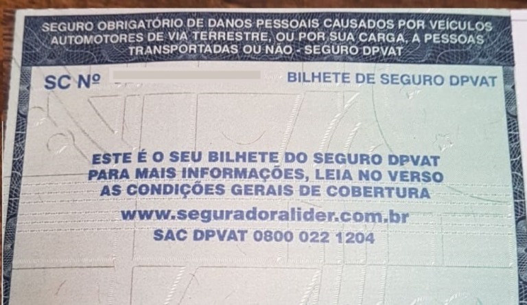 Seguro DPVAT recebe 931 mil pedidos de restituição; São Paulo lidera