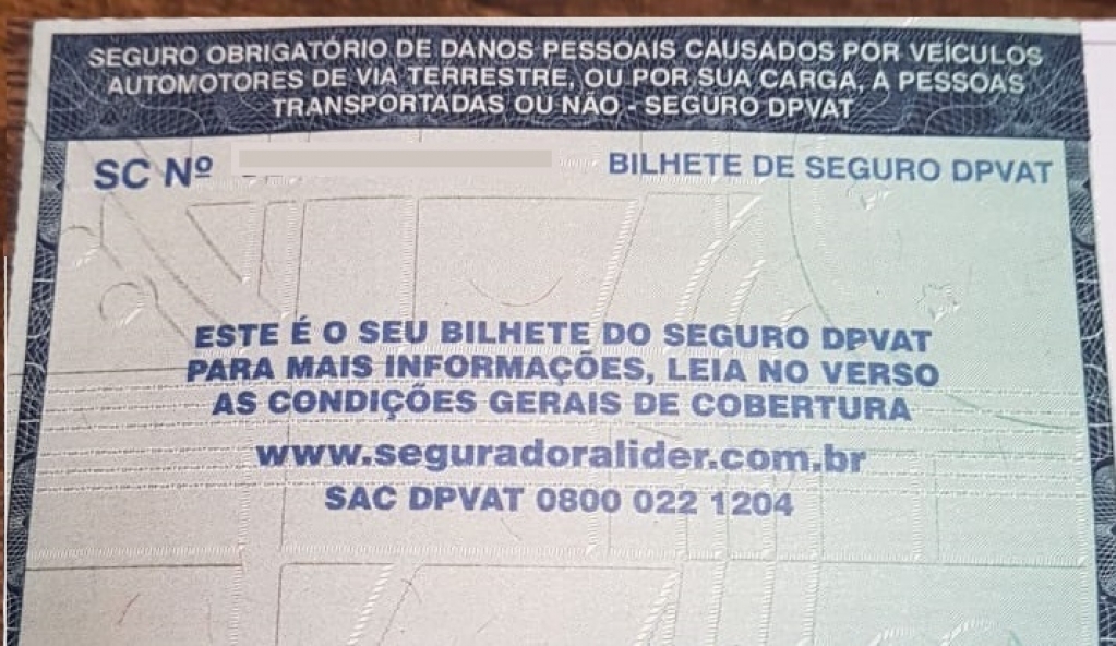 Seguro DPVAT recebe 931 mil pedidos de restituição; São Paulo lidera