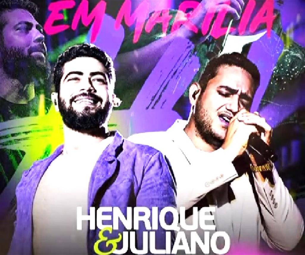 Produtores anunciam pré-venda para show de Henrique&Juliano em Marília