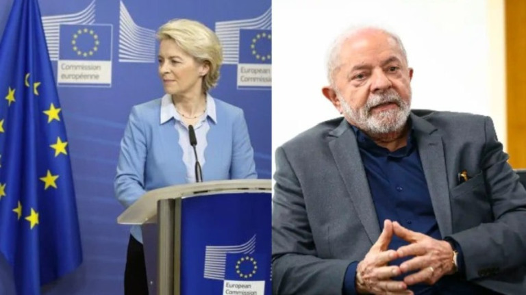 Líder da Comissão Europeia fala com Lula e promete visitar o Brasil