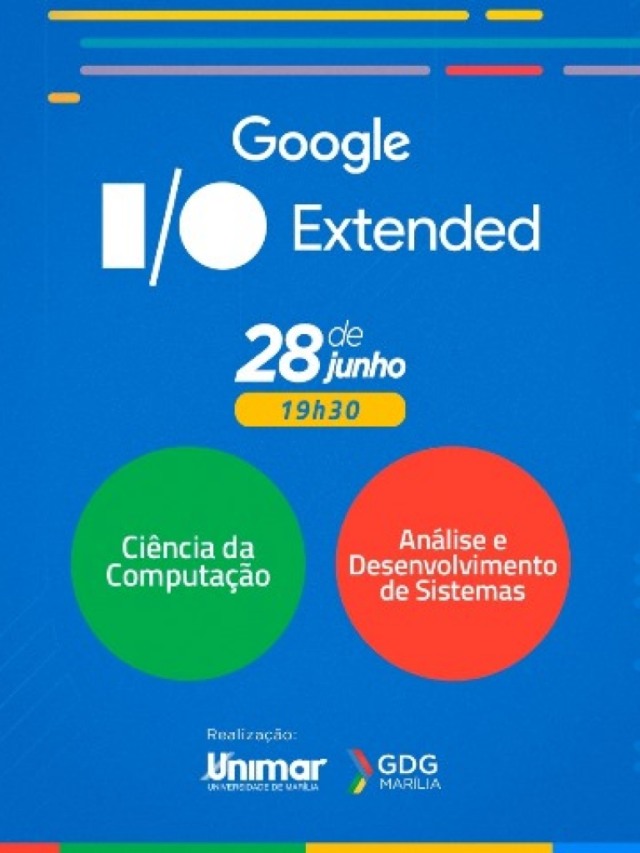 Unimar recebe Google I/O Extended, um dos maiores eventos de tecnologia