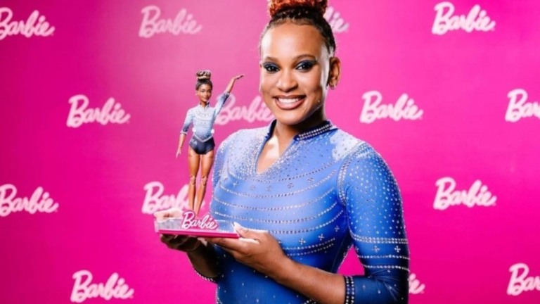 ESTADÃO CONTEÚDO Rebeca Andrade ganha boneca exclusiva da Barbie