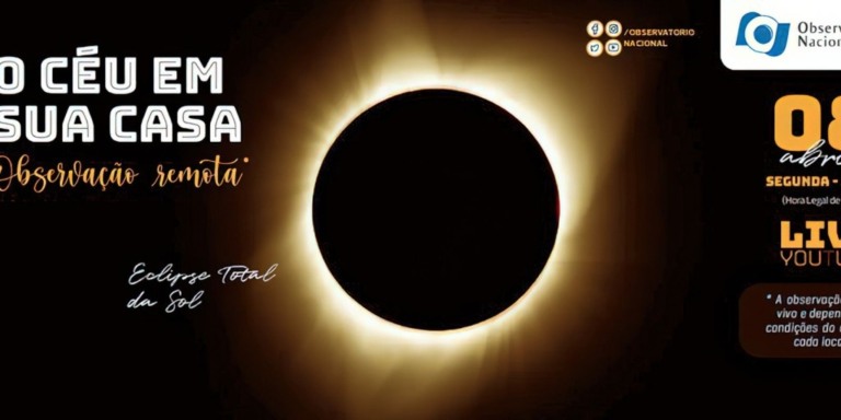 Eclipse total do sol acontece na segunda; saiba como ver pela internet