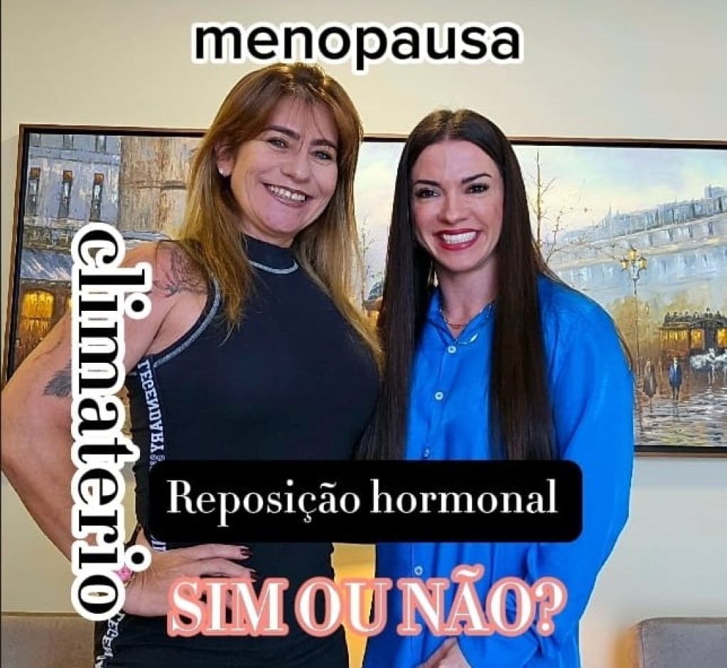 A nutricionista Marcela Muller fala sobre climatério, menopausa e reposição hormonal