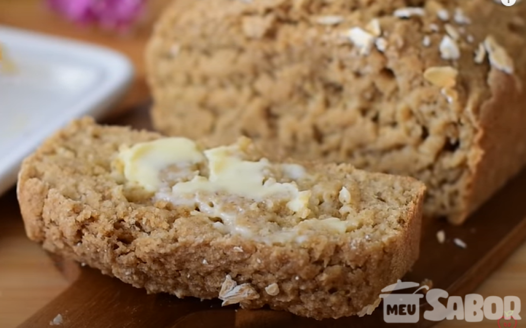 Pão de Aveia Funcional Sem Ovos