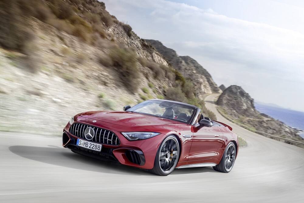 Mercedes AMG SL. Foto: Divulgação