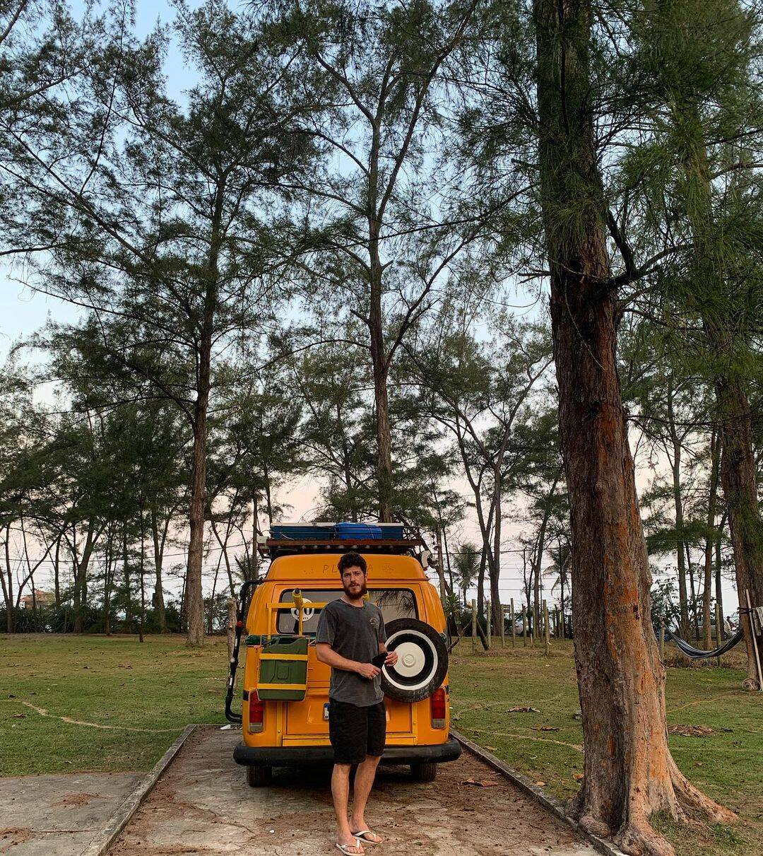 Caio Paduan e Cris Dias viajam de motorhome pelo Brasil. Foto: Reprodução/Instagram