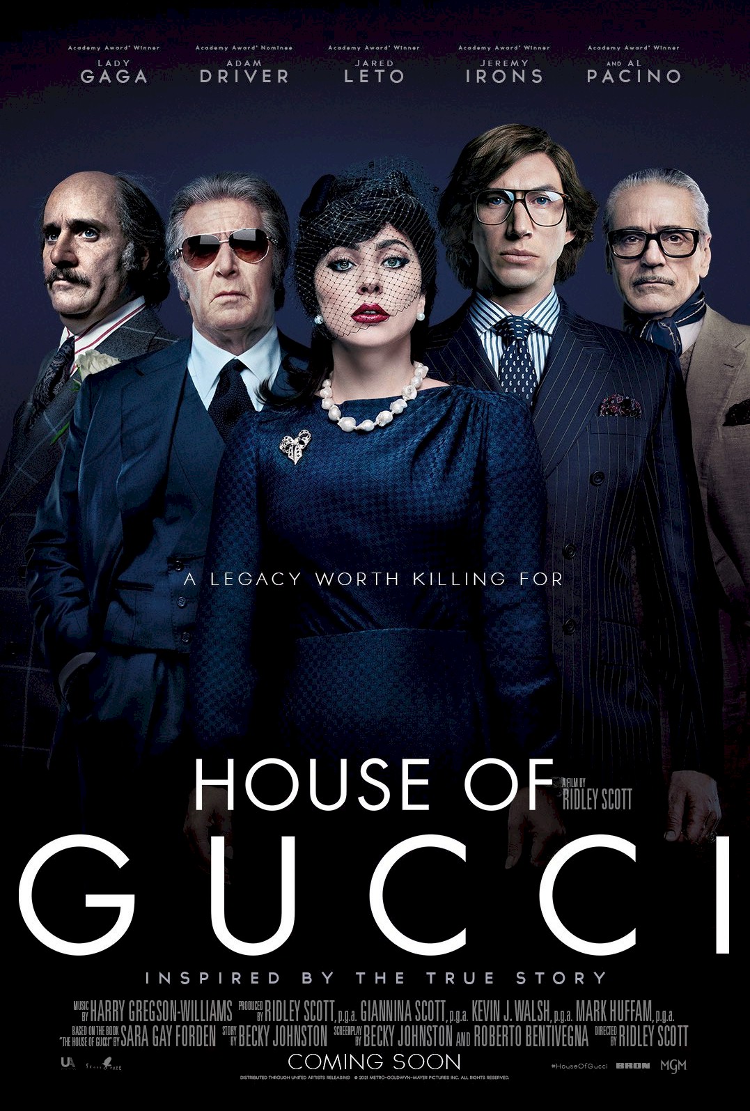 Lady Gaga: confira o novo pôster de House of Gucci