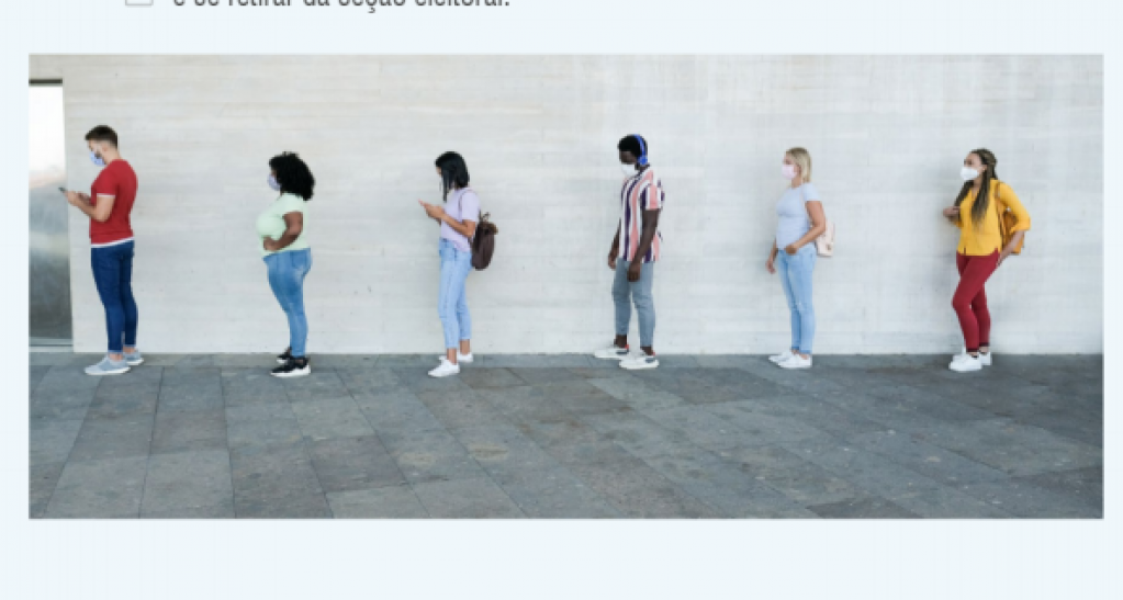 Levar caneta, distanciamento, máscara; veja regras de prevenção na eleição Levar caneta, distanciamento, máscara; veja regras de prevenção na eleição