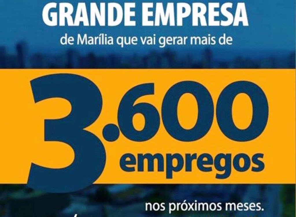 Prefeitura vende Bloco X e empresa prevê 3.600 novos empregos em Marília