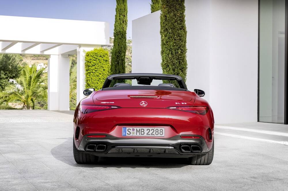 Mercedes AMG SL. Foto: Divulgação