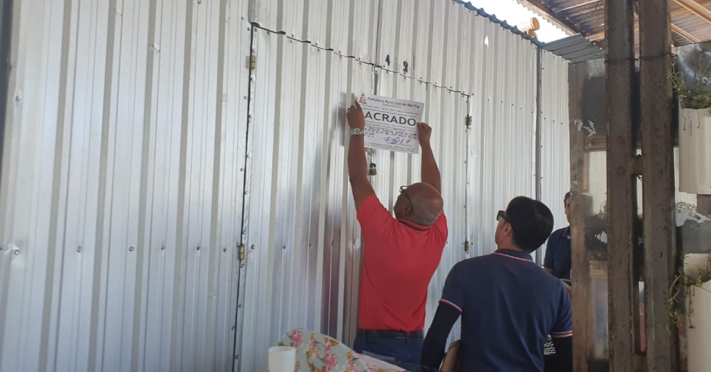 Prefeitura fecha boxes comerciais na Estação Cultural em Marília