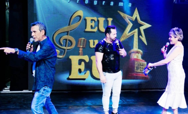 Gravação do progrma Eu Sou Mais Eu, que reúne calouros na região – Divulgação