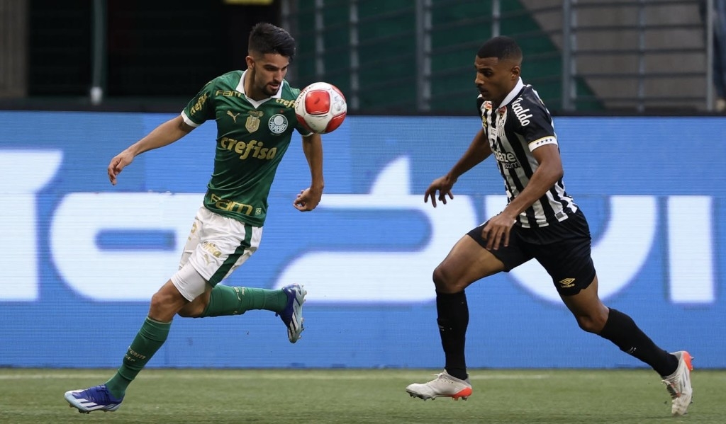 Palmeiras vence clássico contra o Santos e tira invencibilidade do rival no Paulista