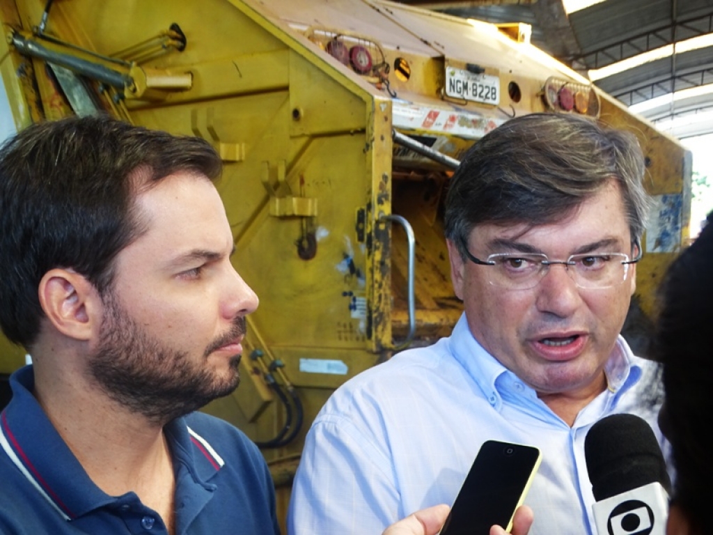 Secretario Ricardo Mustafá e o prefeito Daniel Alonso: ajustes sem nomes novos