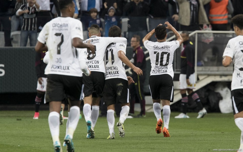 Jadson comemora gol do Corinthians – Daniel Augusto Jr / Agência Corinthians