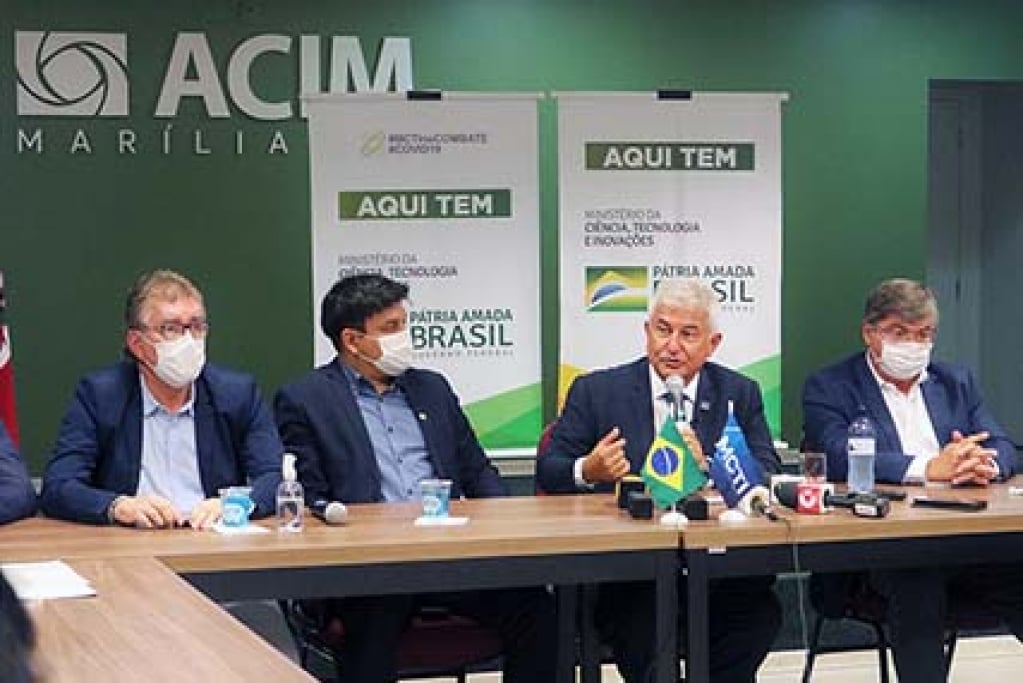 Ministro Marcos Pontes destaca importância de fonte de custeio para Parque Tecnológico de Marília