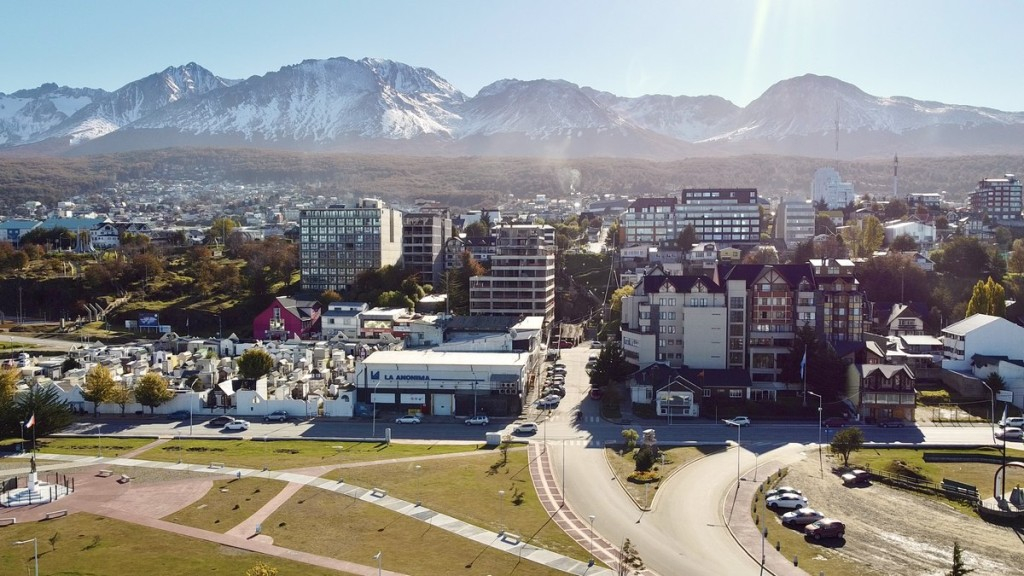 Felipe Abílio Ushuaia, na Terra do Fogo (Argentina)