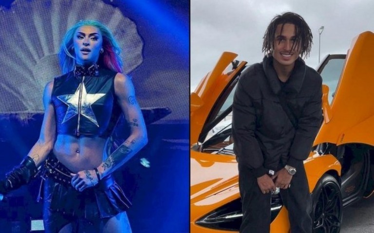 Pabllo Vitar e Matuê aparecem em mural gigante criado por Lil Nas X